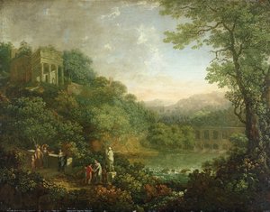 理想的风景，1776年